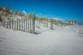 Folly beach charleston south carolina on atlantic ocean Royalty Free Stock Photo