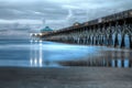 Folly Beach Pier Royalty Free Stock Photo