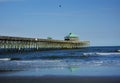 Folly Beach Pier near Charleston South Carolina Royalty Free Stock Photo