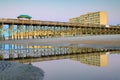 Folly Beach South Carolina Fishing Pier Reflections Royalty Free Stock Photo