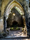 Folly or chapel in one of the palace Gardens in the town of Sintra Portugal