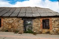 Foncebadon, spain - 20 september 2020: EspaÃÂ±a vaciada concept abandoned house in ruins, concept of empty small towns known as,