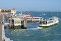 Fondamente Nuove - one of nodal piers in city vaporetto route. Venice, Italy