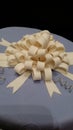 Fondant bow Royalty Free Stock Photo