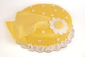Fondant Gift Cake Royalty Free Stock Photo