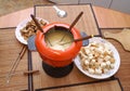 The fondue Royalty Free Stock Photo