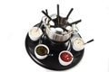 Fondue or bourguignonne Royalty Free Stock Photo