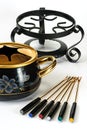 Fondue set Royalty Free Stock Photo
