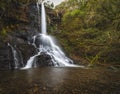 Fonsagrada waterfall . Long exposure Royalty Free Stock Photo