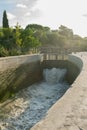 Fonserannes Locks, are a flight of staircase locks on the Canal du Midi near BÃÂ©ziers, Languedoc Roussillon, France