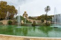 Font de la Cascada in Parc de la Ciutadella, Barcelona, Spain.