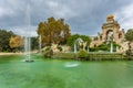 Font de la Cascada in Parc de la Ciutadella, Barcelona, Spain.