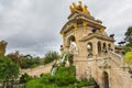 Font de la Cascada in Parc de la Ciutadella, Barcelona, Spain.