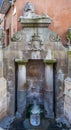 Hot spring at Caldes de Montbui, Catalonia, Spain. Water temperature 76 ÃÂºC