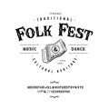 Font Folk Fest Craft retro vintage typeface design