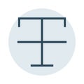 Font size color line icon