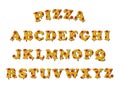 Pizza Alphabet A to Z