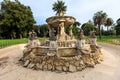 Fontain Bernini named Cochlea in Villa Doria Pamphili at the Via Aurelia Antica