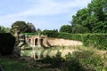 One of fontains in Villa Doria Pamphili at the Via Aurelia Antica