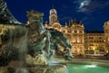 Fontaine Bartholdi Royalty Free Stock Photo