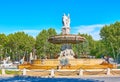 Fontaine de la Rotonde in Aix-en-Provence, France