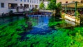 Fontaine de Vaucluse, Provence, France Royalty Free Stock Photo