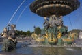 Fontaine des Fleuves, Concorde square, Paris Royalty Free Stock Photo