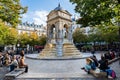 Fontaine des Innocents in Paris, France