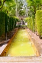 Fontaine of Hort del Rei gardens Palma de Mallorca Royalty Free Stock Photo