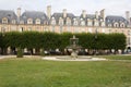 France Paris Fountain Place des Vosges  830015 Royalty Free Stock Photo