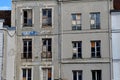 Fontainebleau, France - august 21 2020 : squalid old house