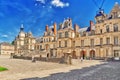 FONTAINEBLEAU, FRANCE - JULY 09, 2016 : Suburban Residence of th