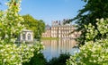 Fontainebleau palace Chateau de Fontainebleau near Paris, France Royalty Free Stock Photo