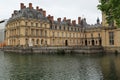 Fontainebleau Palace from the pond