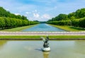 Fontainebleau park landscape in summer, France