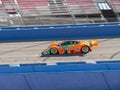 Fontana, California USA - Nov. 8, 2018: Mazda Race car at Auto Club Speedway Pit Lane