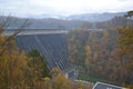 Fontana Dam in Fall Royalty Free Stock Photo