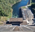 Fontana Dam Royalty Free Stock Photo