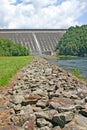 Fontana Dam (vertical) Royalty Free Stock Photo