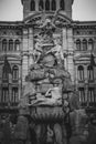 Fontana dei Quattro Continenti, Trieste, Italy Royalty Free Stock Photo