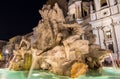 Fontana dei Quattro Fiumi in Rome, Italy Royalty Free Stock Photo