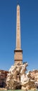 Fontana dei Quattro Fiumi Royalty Free Stock Photo