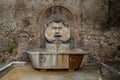 Fontana del Mascherone di Santa Sabina Rome  Italy. Royalty Free Stock Photo