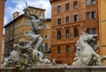 Fontana Del Nettuno, Fountain Of Neptune, Piazza Navona, Roma, Italy