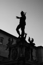 Fontana del Nettuno meaning Neptun Fountain .Bologna, Italy Royalty Free Stock Photo