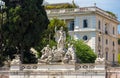 Fontana del Nettuno in Rome, Italy Royalty Free Stock Photo