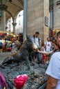 Fontana del Porcellino in Florence, Italy