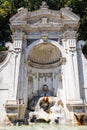 The Fontana del Prigione in thetrastevre neighborhood in Rome, Italy