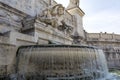 Fontana Del Tirreno in Piazza Venezia, Rome, Italy Royalty Free Stock Photo