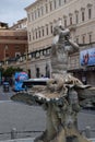 Fontana del Tritone di Palazzo Margherita - Tritone Fountain - Rome, Italy